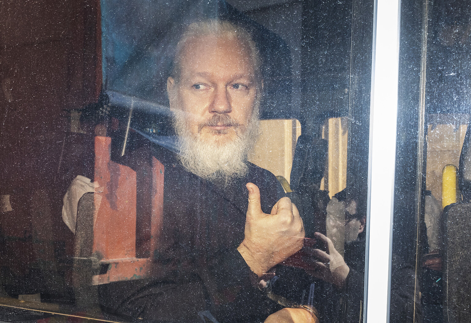  – Julian Assange: Unschuldig in Haft. Foto: picture alliance/Zuma Press