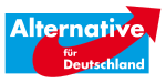  – AfD-Logo: Fall für Verfassungsschutz.