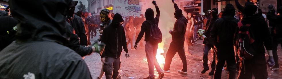  – G20-Krawalle: Chaos in Hamburg. Foto: dpa